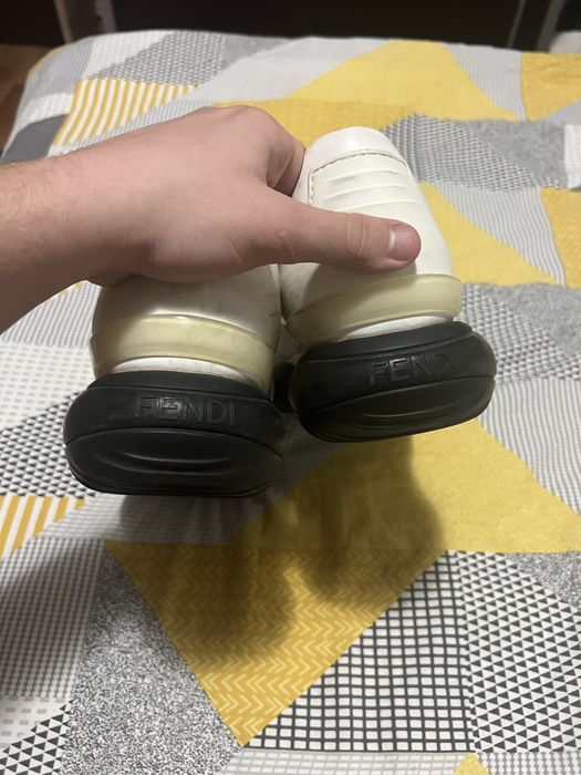 Adidasi Fendi Flow Piele