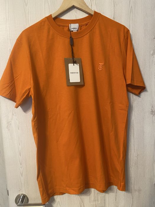 Tricou Burberry orange/portocaliu