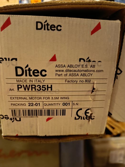 Motoare porti automate Ditec obbi pwr35