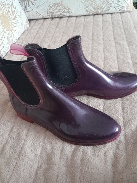 Женские сапоги весна-осень гелевые