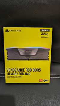 Memorie Corsair Vengeance RGB 32GB DDR5 6000MHz CL30 Dual Channel Kit