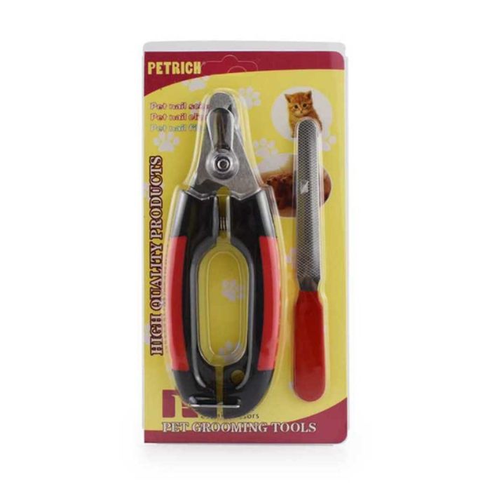 Ножици за нокти на домашен любимец + пила .