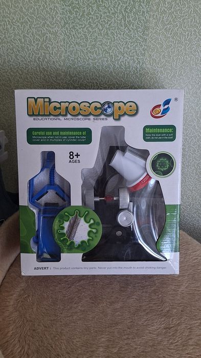 микроскоп. новый. игрушка