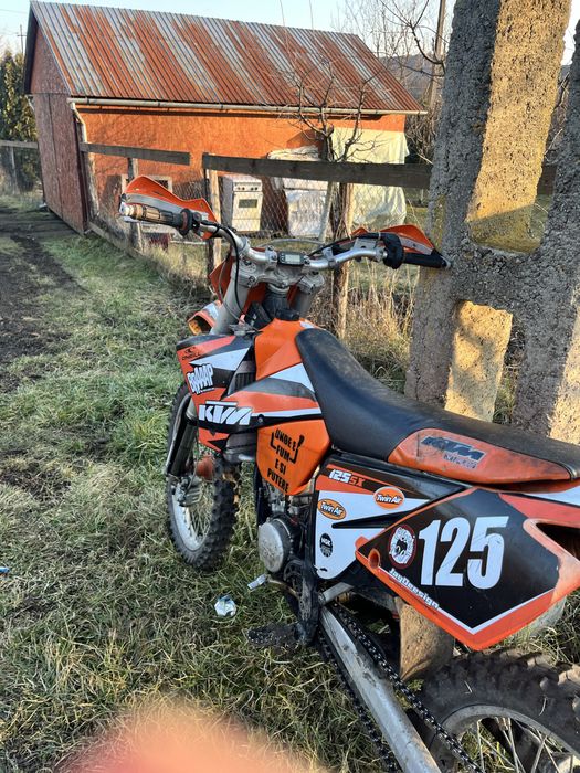 Vând sau schinb ktm sx 125 an 2007