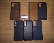 Vand pachet: cutie + 7 huse pentru Samsung Galaxy S21 5G