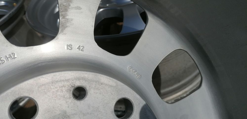 15 цола 5 х 120 мм БМВ Е46 - Оригинал - КАТО НОВИ !