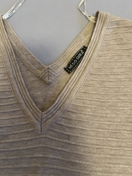 Rochie tricotata bej M