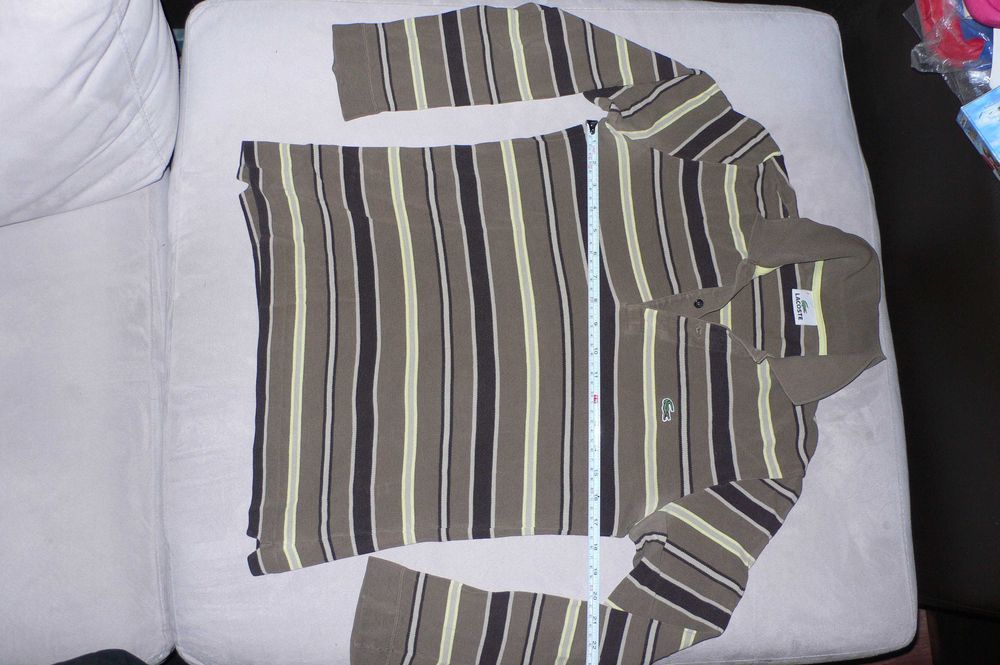 Фланелка: Lacoste; Napapijri; Adidas; Boss: 152/158/164/XS.