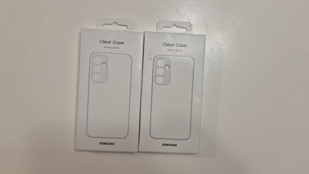 Husă originală Clear Case Samsung S23Fe