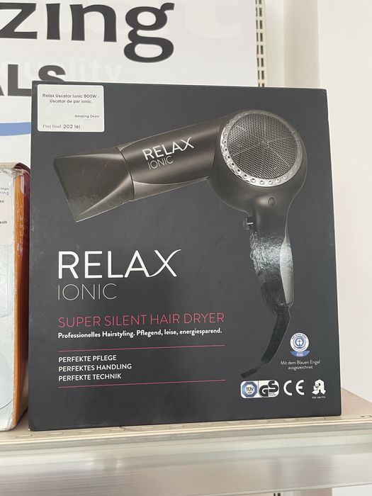 Uscator de Par Ionic 900W