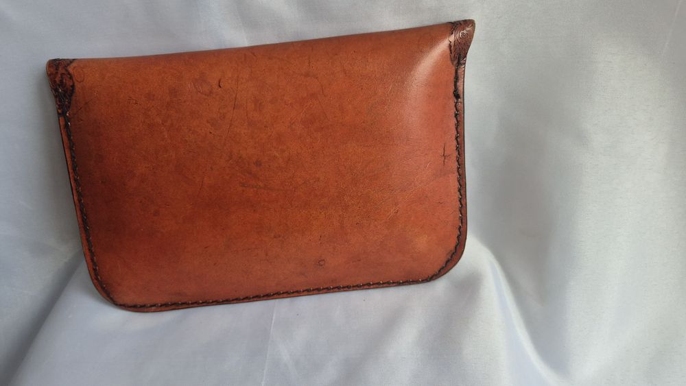 Poseta/plic piele natur hand made