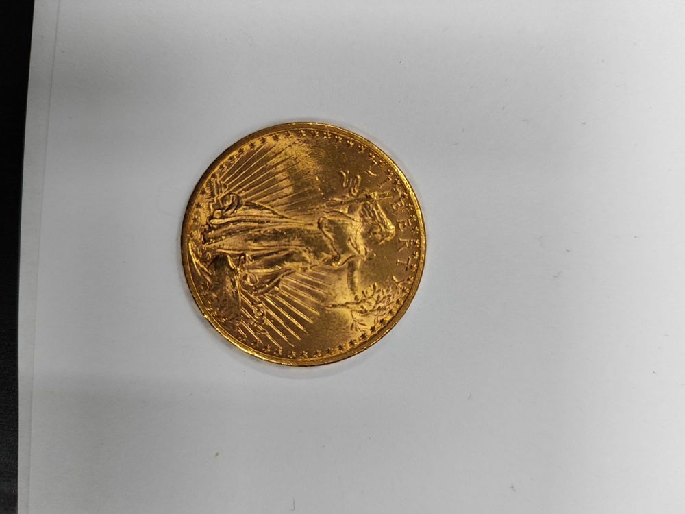 Moneda aur 20$ 1925 amanet lazar crangasi
