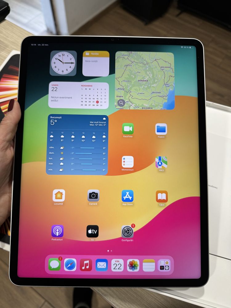 Apple iPad Pro 12.9 (2021) 5th Gen Wifi 128GB, Silver!!!