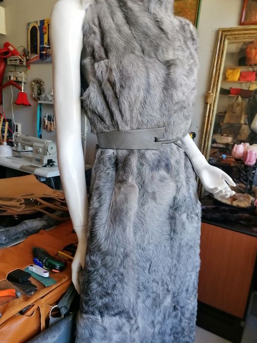 Елек естествен косъм