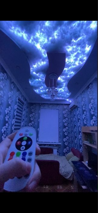 Декоративные облака на потолке