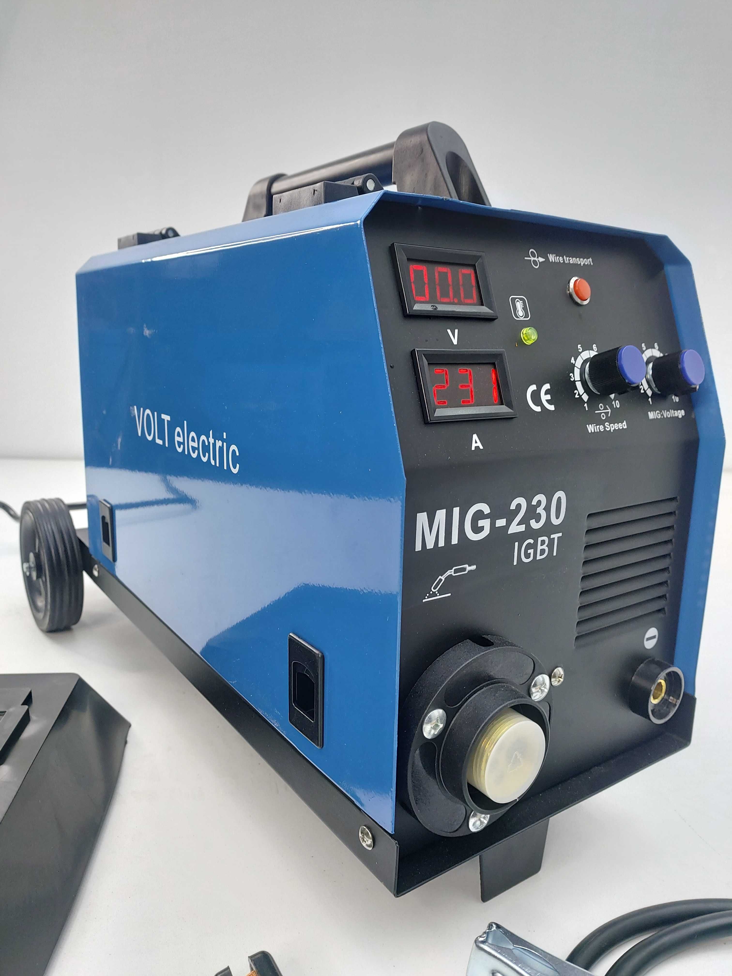 Co2 MIG-MMA 230A VOLTelectric Profesional Телоподаващо с електрожен