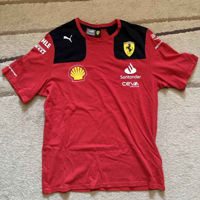 Tricou Scuderia Ferrari F1 Charles Leclerc 16 Marimea L