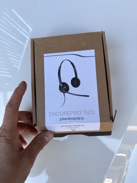 Casca Call Center Plantronics EncorePro HW520-89434-02,