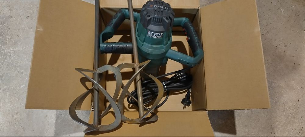 Миксер Бъркалка за Строителни Смеси PARKSIDE-1800W