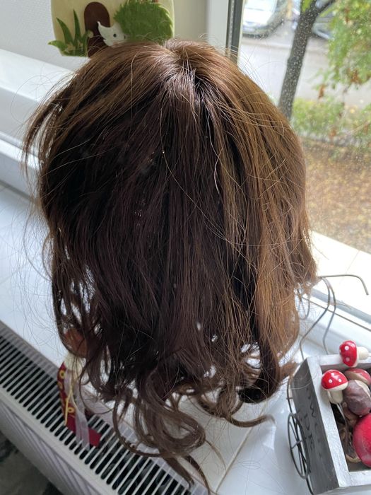 Peruca par natural purtata o singura data