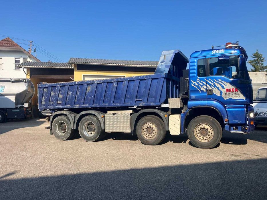 Man 480 8x4 basculabil