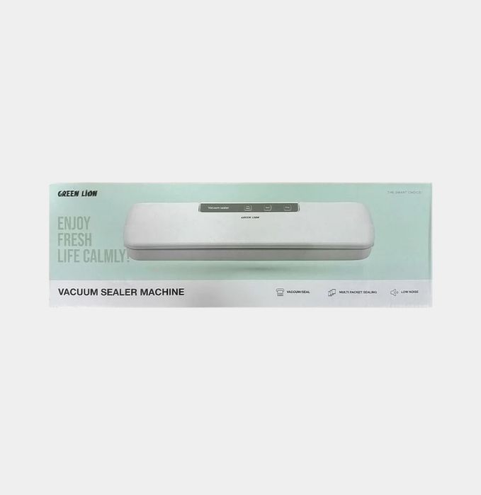 Green Lion Vacuum/Sealer Pro 80W, 64kPa Vacuum Pressure, 10 Sec Quick