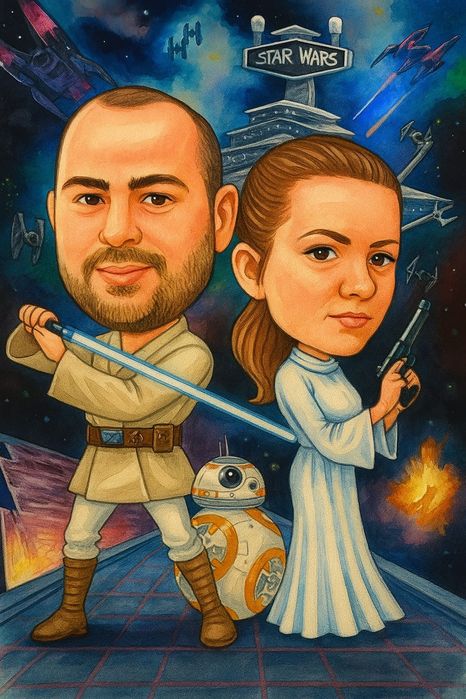 Caricaturi, cadouri personalizate