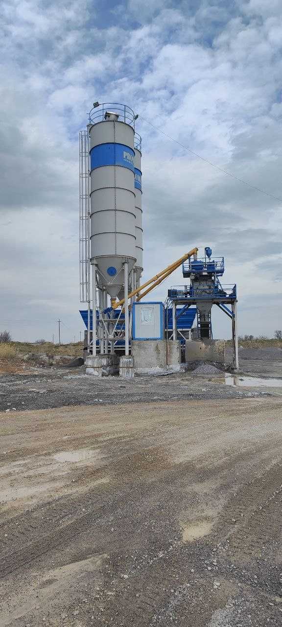 Бетонный завод Promax C60 SNG
тайёр ишлаб турган бетон завод сотилади