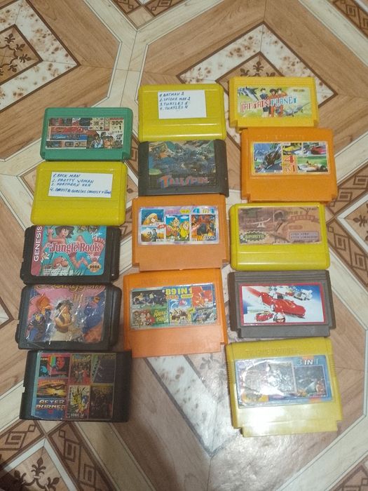 Картриджи денди сега