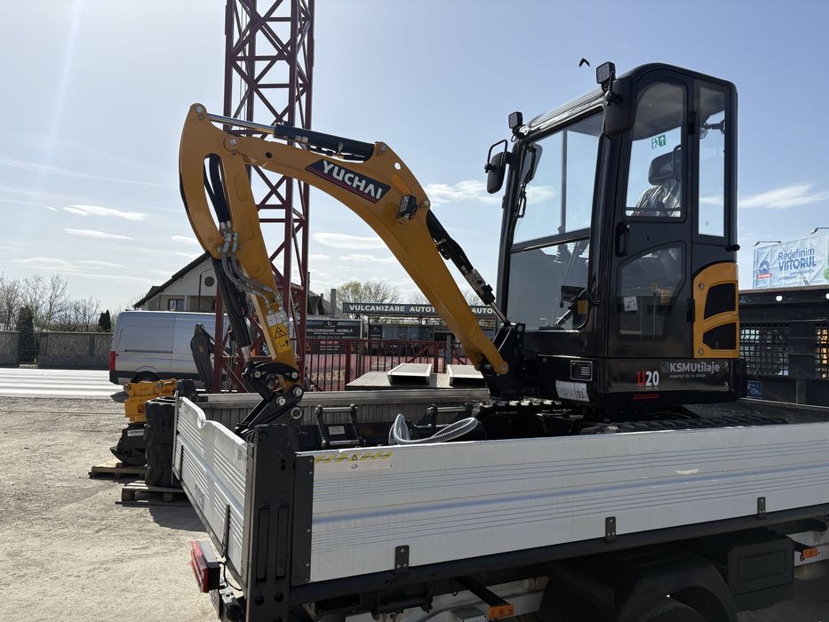 Carat nisip, balast, moloz , mini excavator, sapat morminte