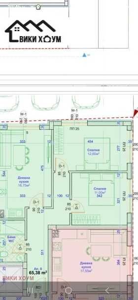 Продава се Тристаен апартамент в Варна, Възраждане 1 - 82 кв.м за 1513 €/кв.м - Снимка #3