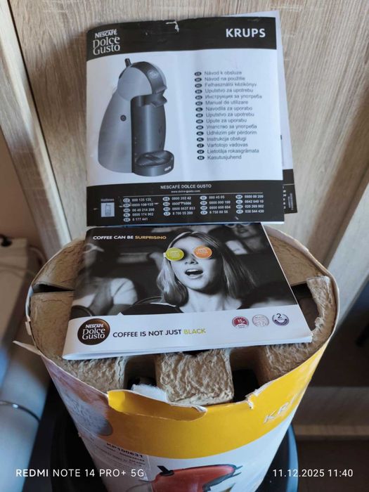 Чисто нова КАФЕ-МАШИНА KRUPS Dolce Gusto на капсули