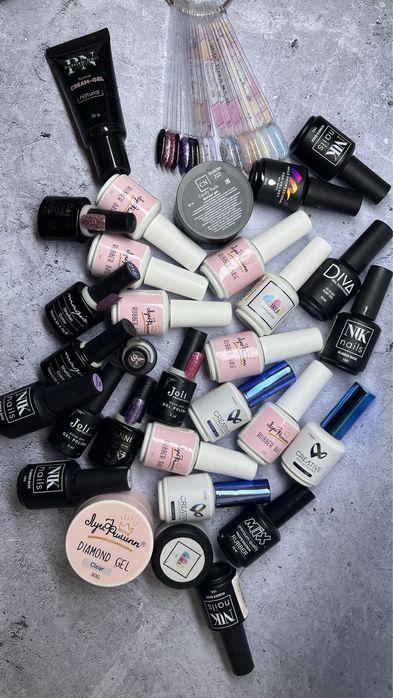 Продам гели  базы гель лаки