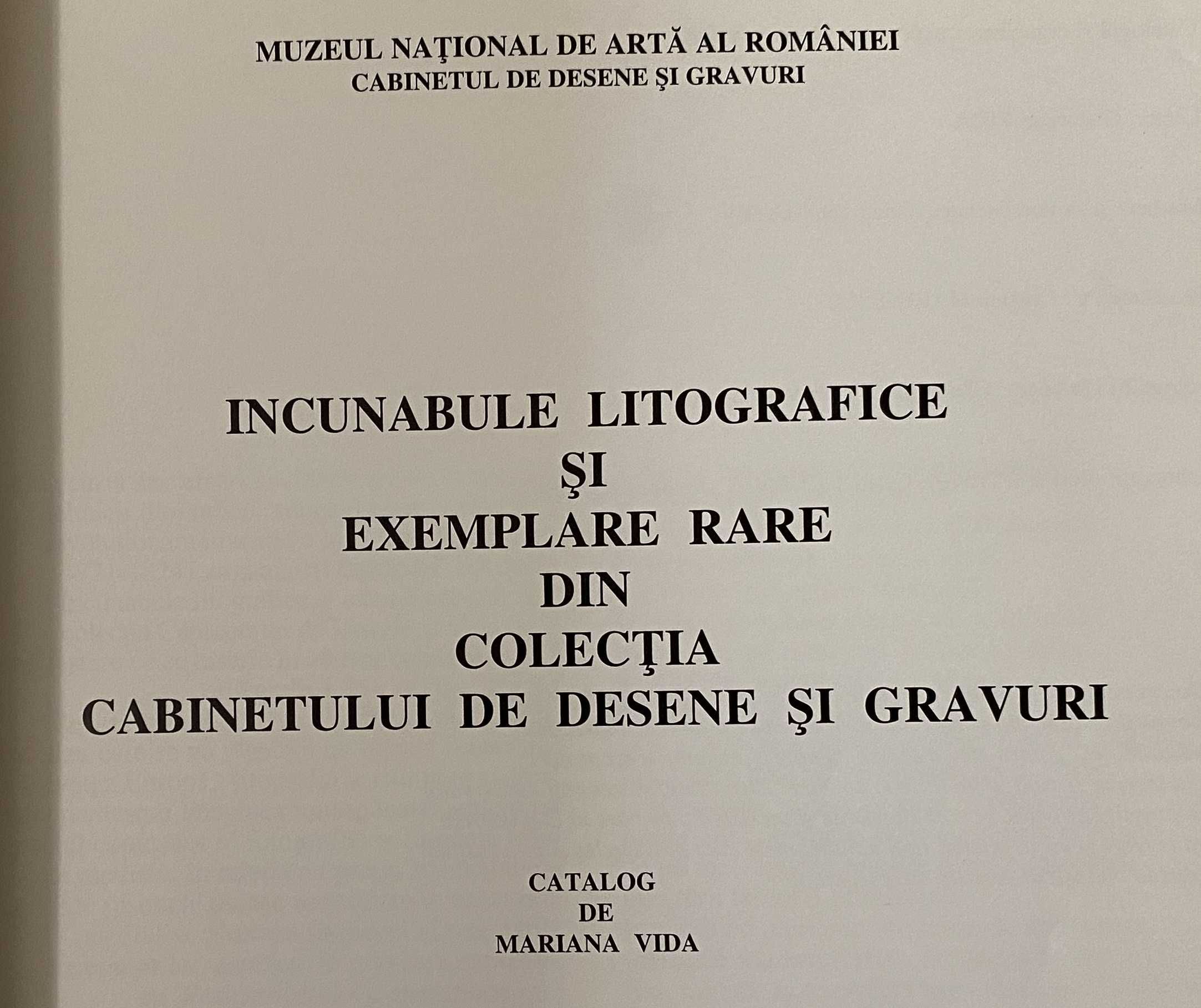 Incunabile litografice, Mariana Vida