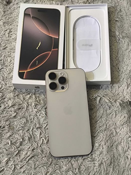 98% акб IPhone 16 pro max  в идеале, айфон 16 про макс 256гб