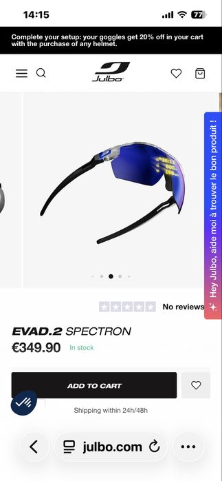 Ochelari sport smart Julbo Evad-2