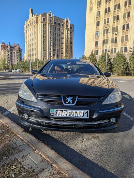 Peugeot 607  restyling  black