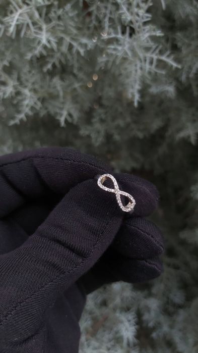 Кумуш узук Женский кольцо для влюблённых подарки сердечки подарок