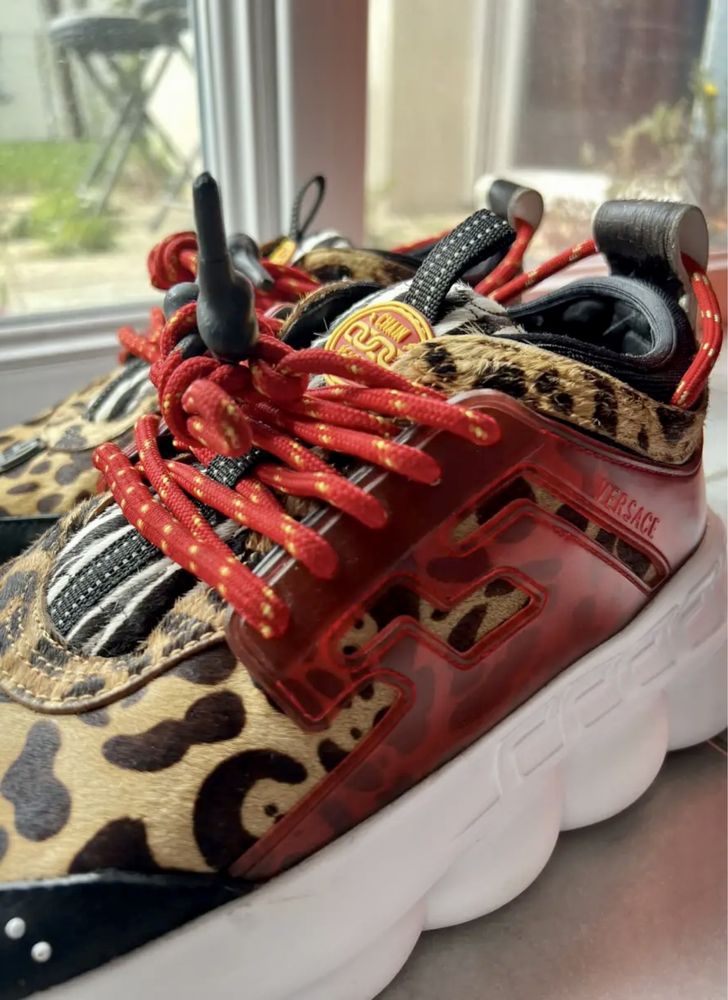 Versace Chain Reaction Leopard 42 stare buna