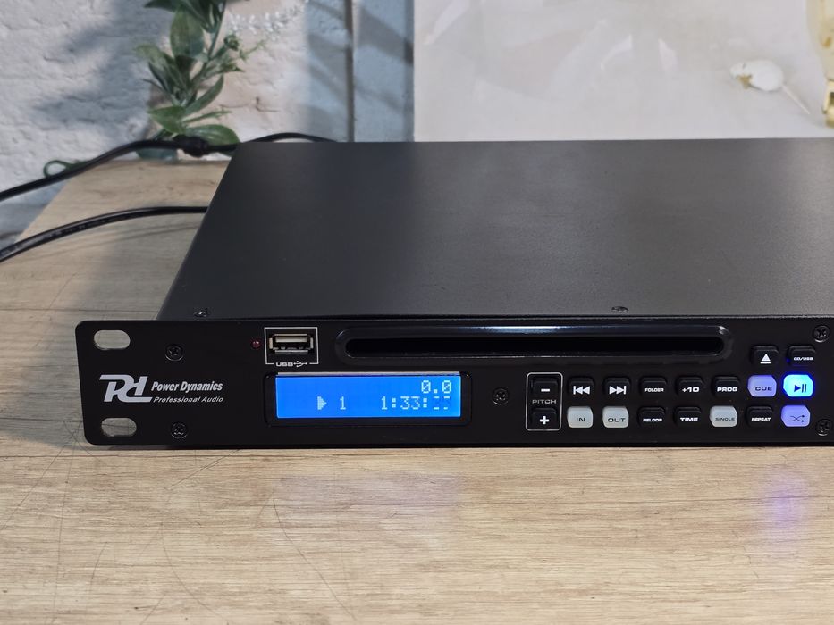 Player media/CD Power Dynamics PDC-35,inregistrare digitala CD/USB/SD!