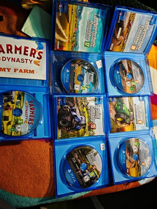 Farming simulator 15, 17, 19, desteny PlayStation 4, 5 sony