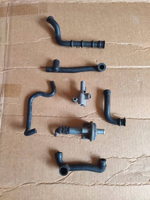 Мерседес. Фольксваген Ауди. Вакуумные патрубки. Клапан холостого хода