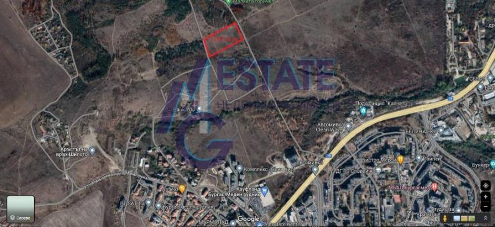 Продава се Парцел в Бургас, Меден рудник - зона Д - 2193 кв.м за 120 €/кв.м - Снимка #1