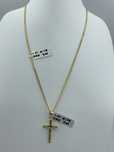 Lant aur 14k 40cm 1.51g #44144 pandant aur 14k 1.30g #44175