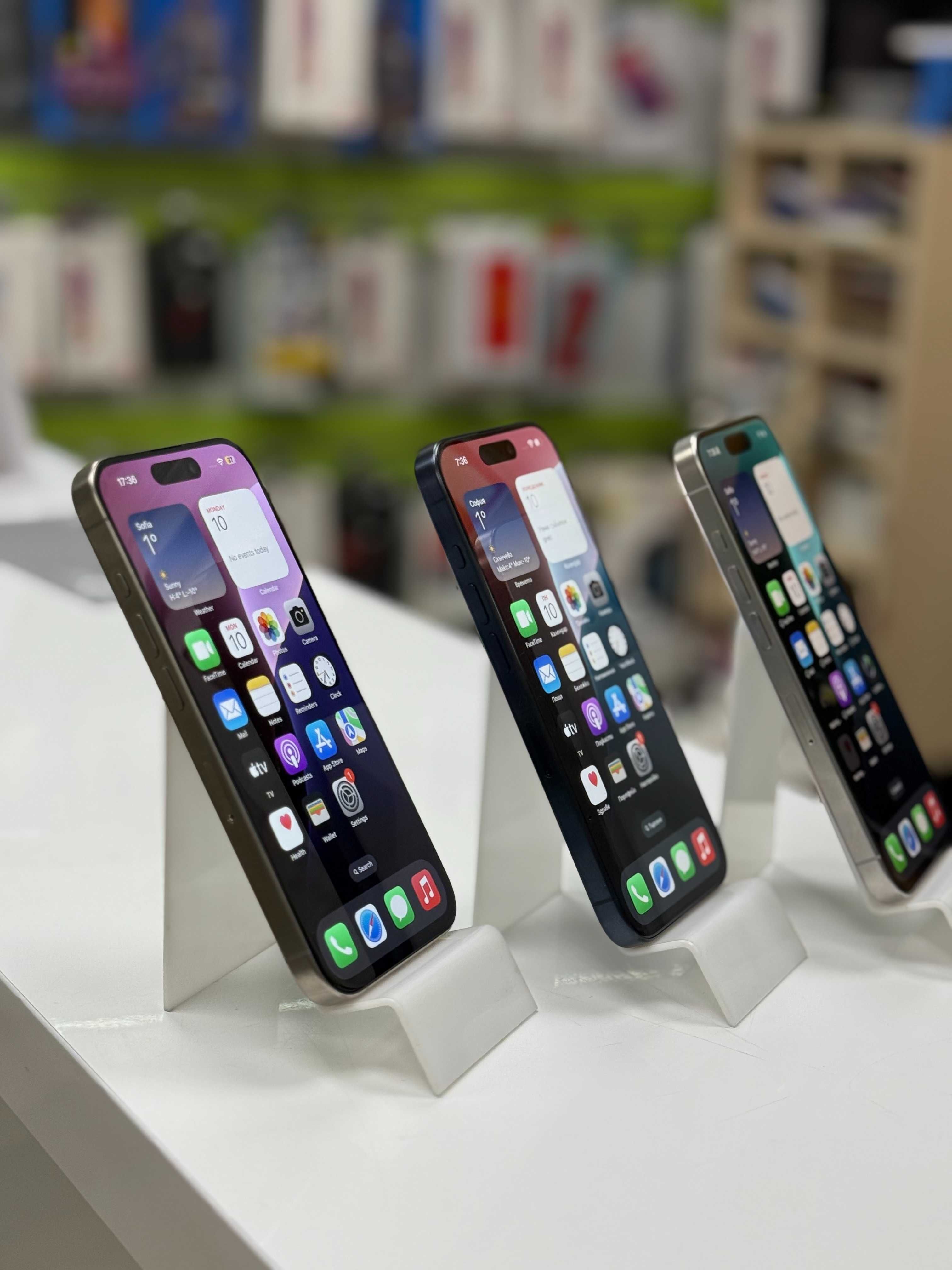 iPhone 15 PRO 128GB с 12 мес. гар. и опция за разсрочено плащане