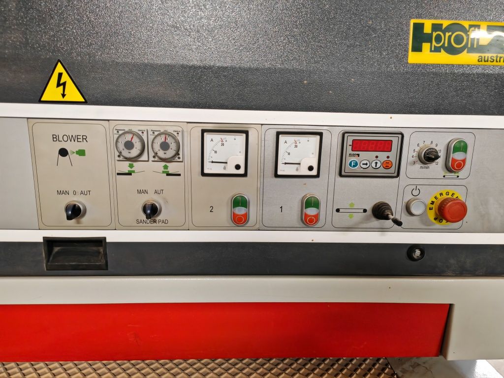 Holzprofi Austria BULDOG 3 1100 RC Masina calibrat si slefuit lemn