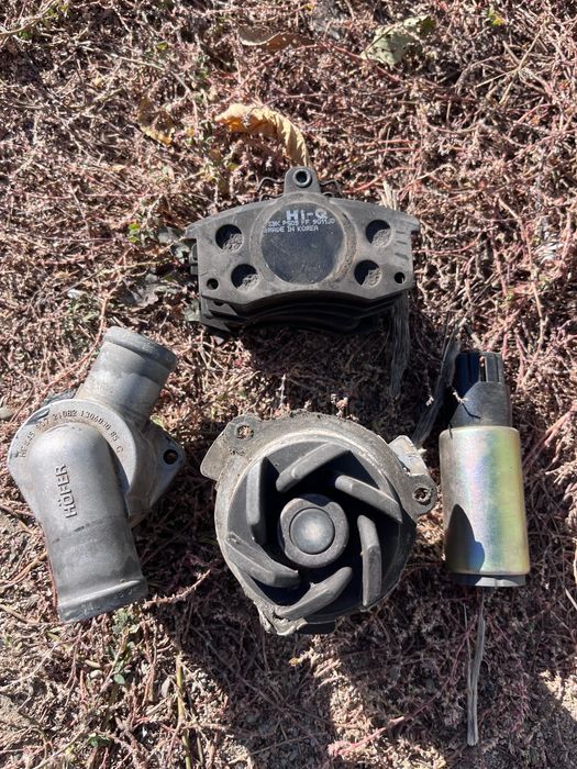 Помпа, термомстат, топливный насос, колодки