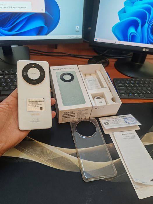 Honor X9c 8/256gb(2025)1oylik telefon ideal iwlawi zur aybi yuq tozza