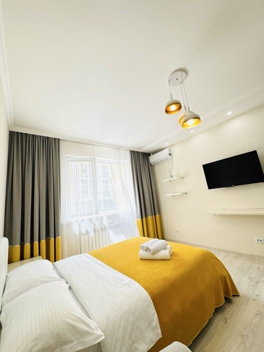 Посуточно квартира центр левого берега Астаны.ЖК Времена года.Весна-4