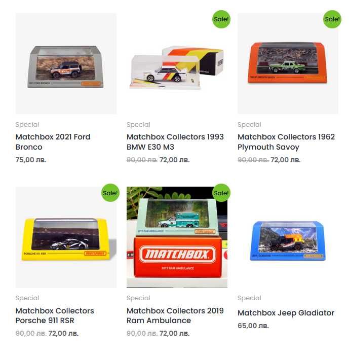 Greenlight, M2 Machines, Majorette, Matchbox, Spark, Welly (1:64 нови)